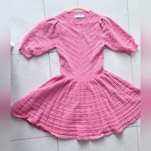 Fit & Flare Knit Adelyn Rae Dress